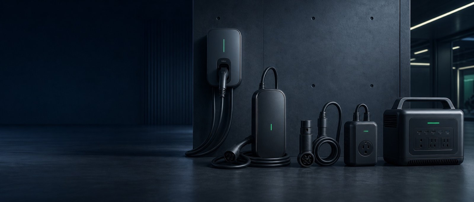 EV charging, V2L and portable power product range