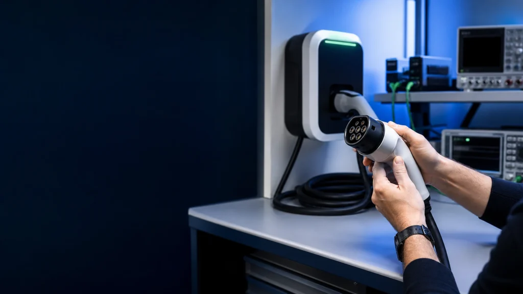EV charging compliance document inspection