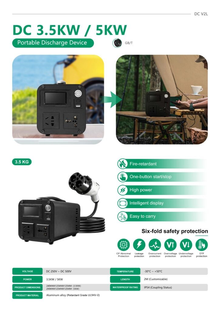 Portable Vehicle Discharge Device