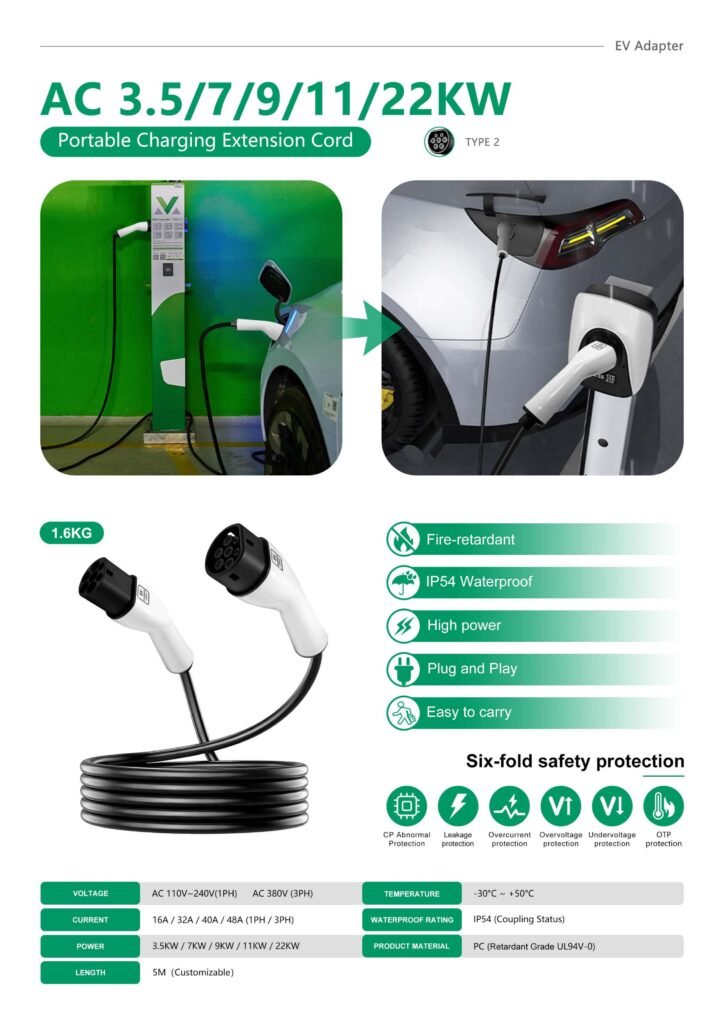 Portable EV Charging Cable